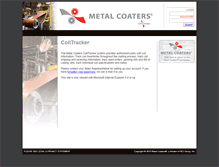 Tablet Screenshot of coiltracker.metalcoaters.com