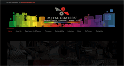 Desktop Screenshot of metalcoaters.com